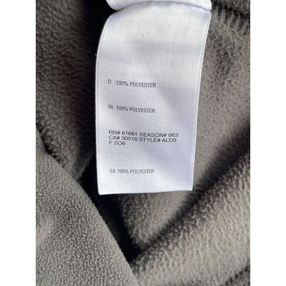 The North Face Mens Hiking‎ Golf Casual Walking 1/2 Zip Pullover M Grey